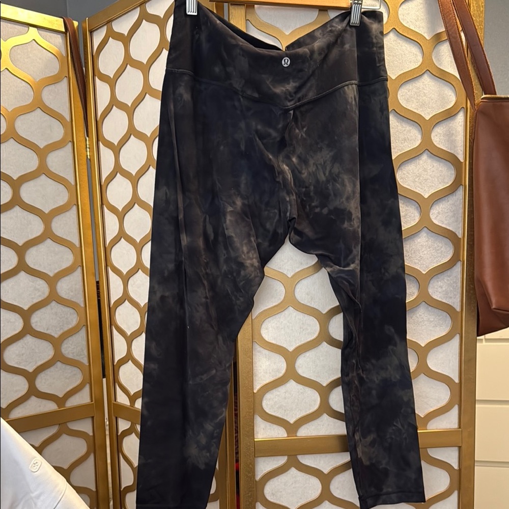 Lululemon tie dye leggings sz14💕
